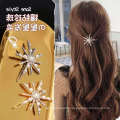 Wholesale Korean Fashion Hair Accessories 2021 Alloy Hairpin Designers Custom Crystal Pearl Hair Clips For Girls